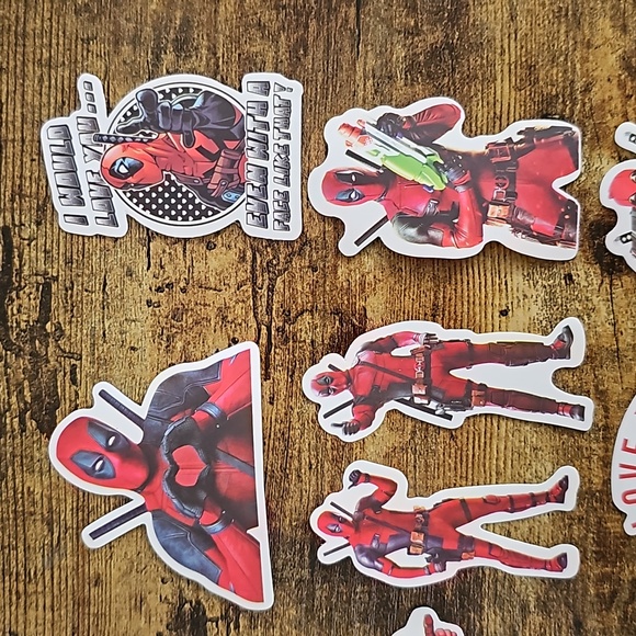Deadpool Sticker Set - Picture 3 of 8